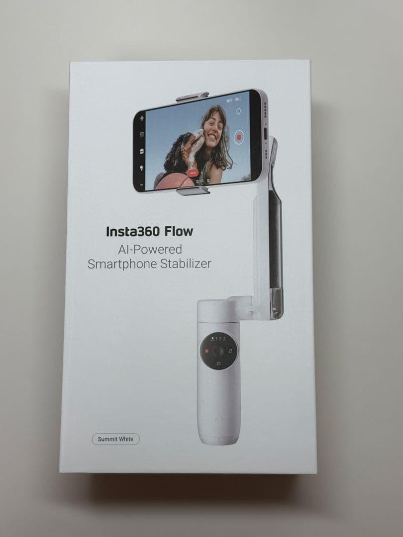 Insta360 Flow: AIスタビライザ・追跡機能搭載ジンバル