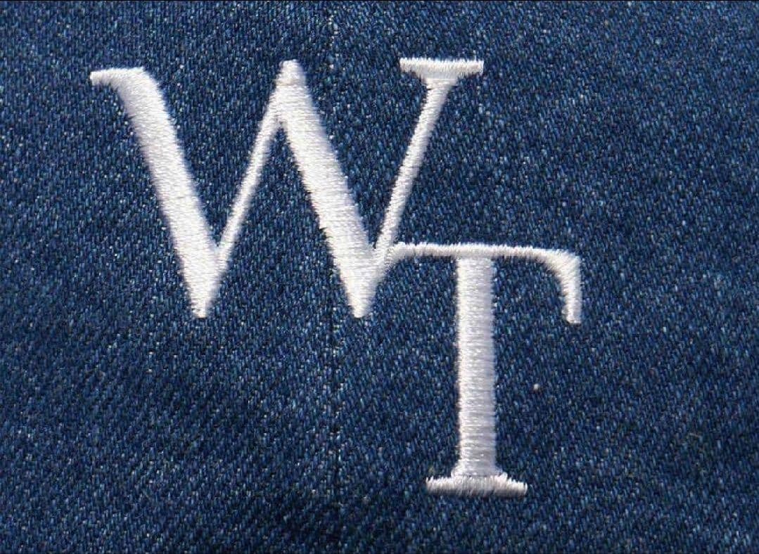 WTAPS ダブルタップス　CAP コットン　帽子　刺繍　6パネル