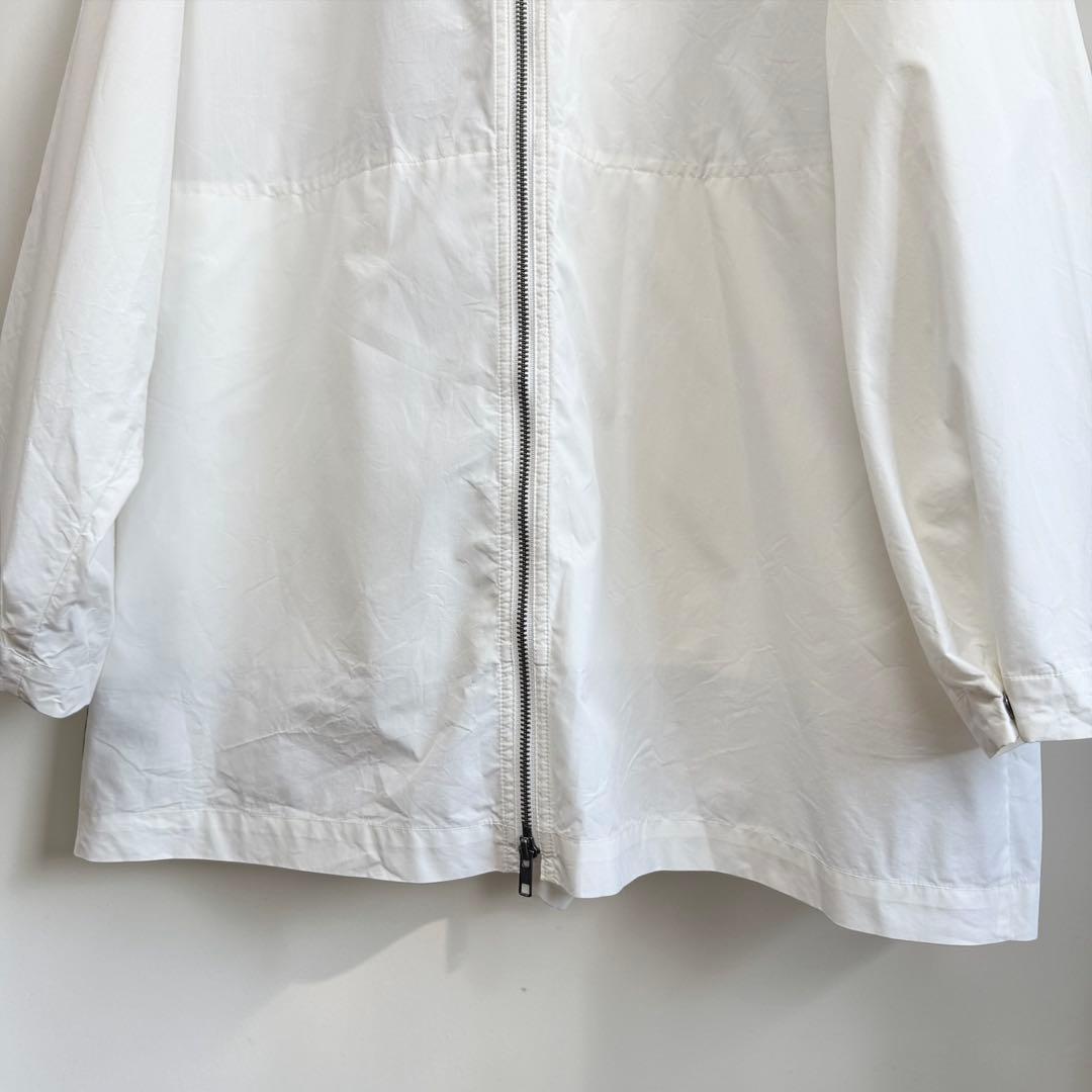24SS MHL. コットン パーカー ジャケット ブルゾン コート ホワイト