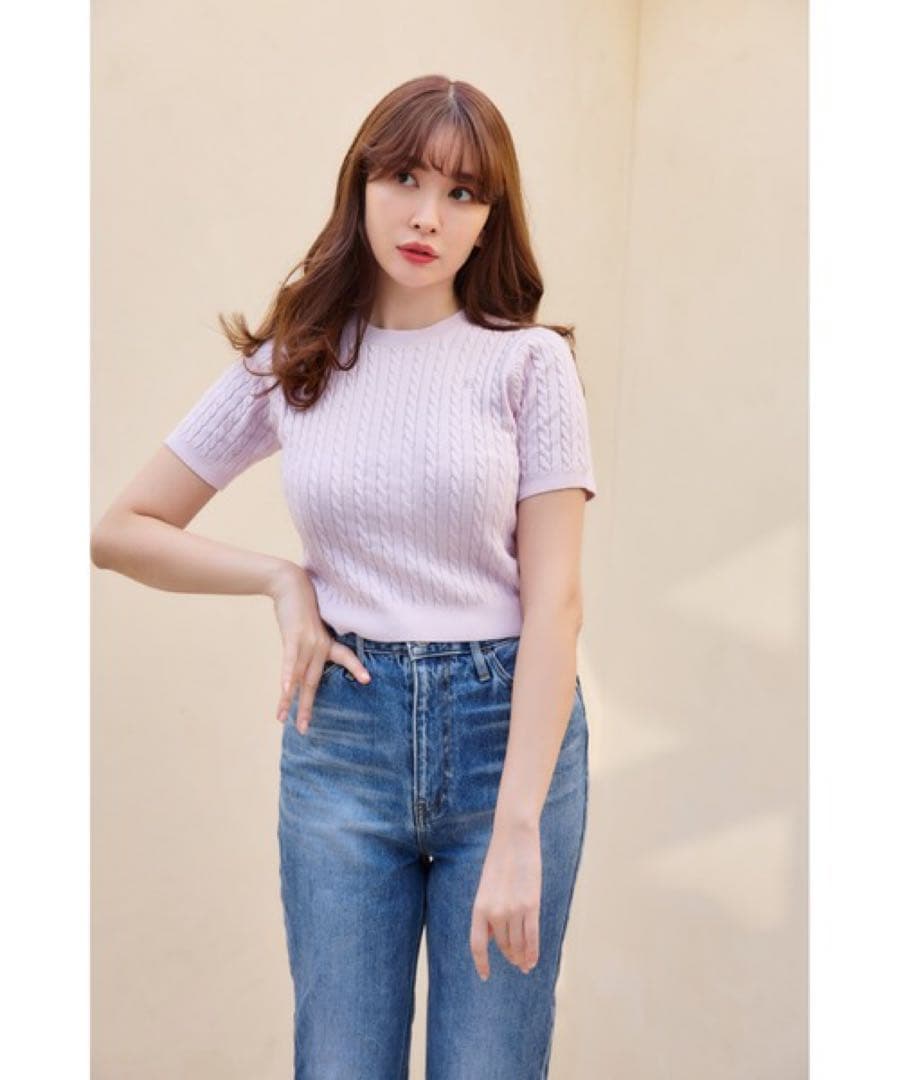 【美品】Herlipto Essential Cable Knit Set