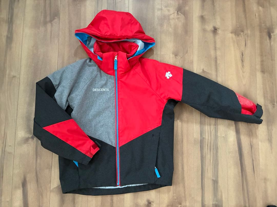 DESCENTE スキーウェア 140cm 上下 子ども キッズ ジュニア