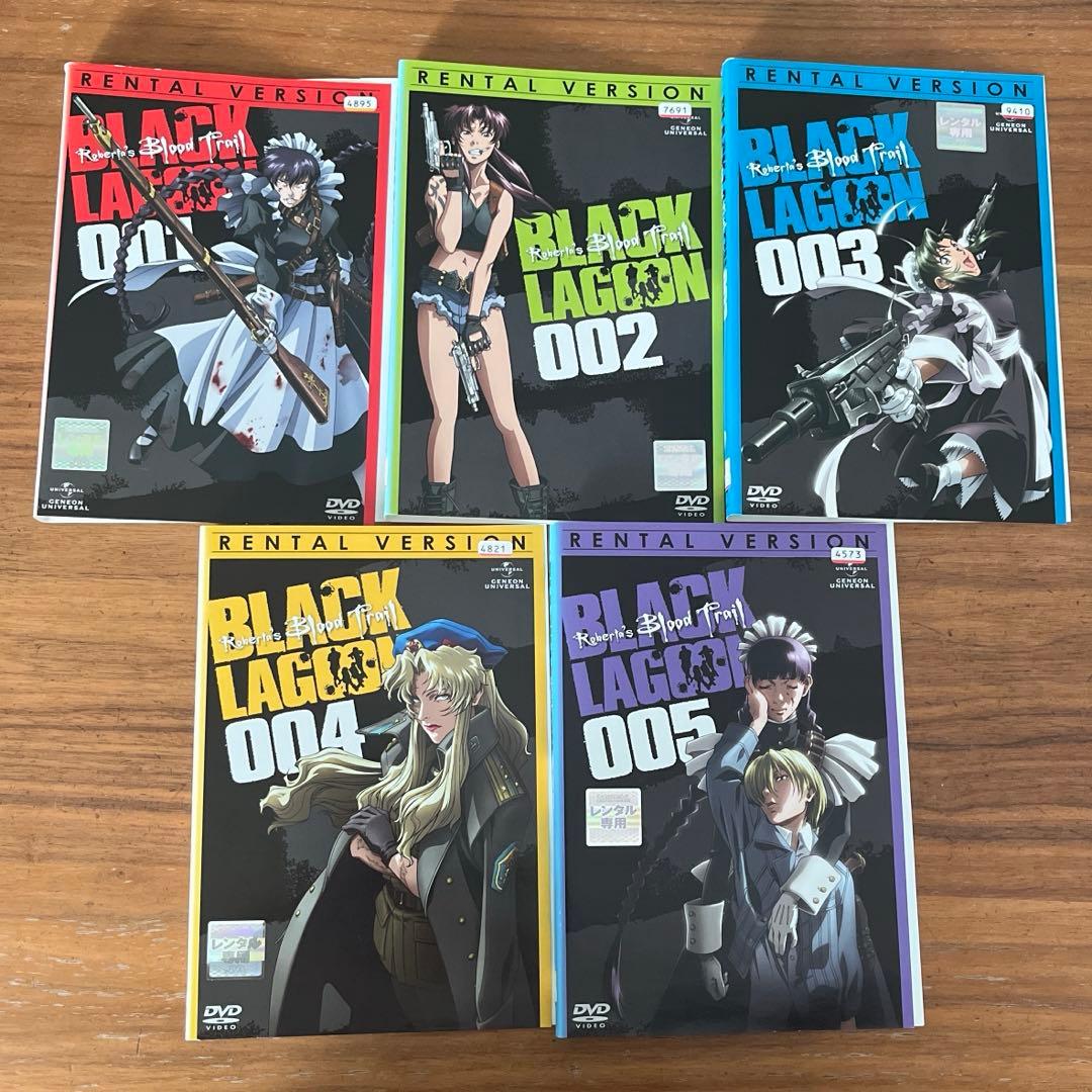 BLACK LAGOON 1期＋2期＋OVA DVD 17枚　全巻セット