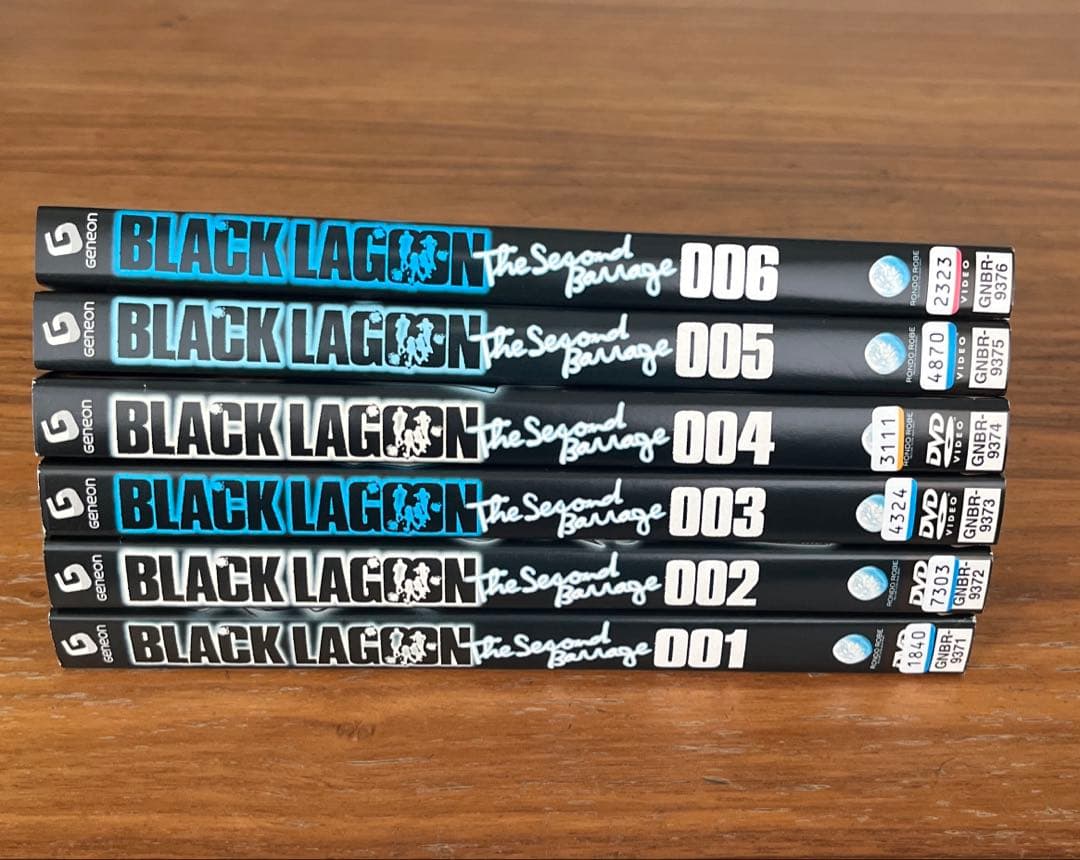 BLACK LAGOON 1期＋2期＋OVA DVD 17枚　全巻セット