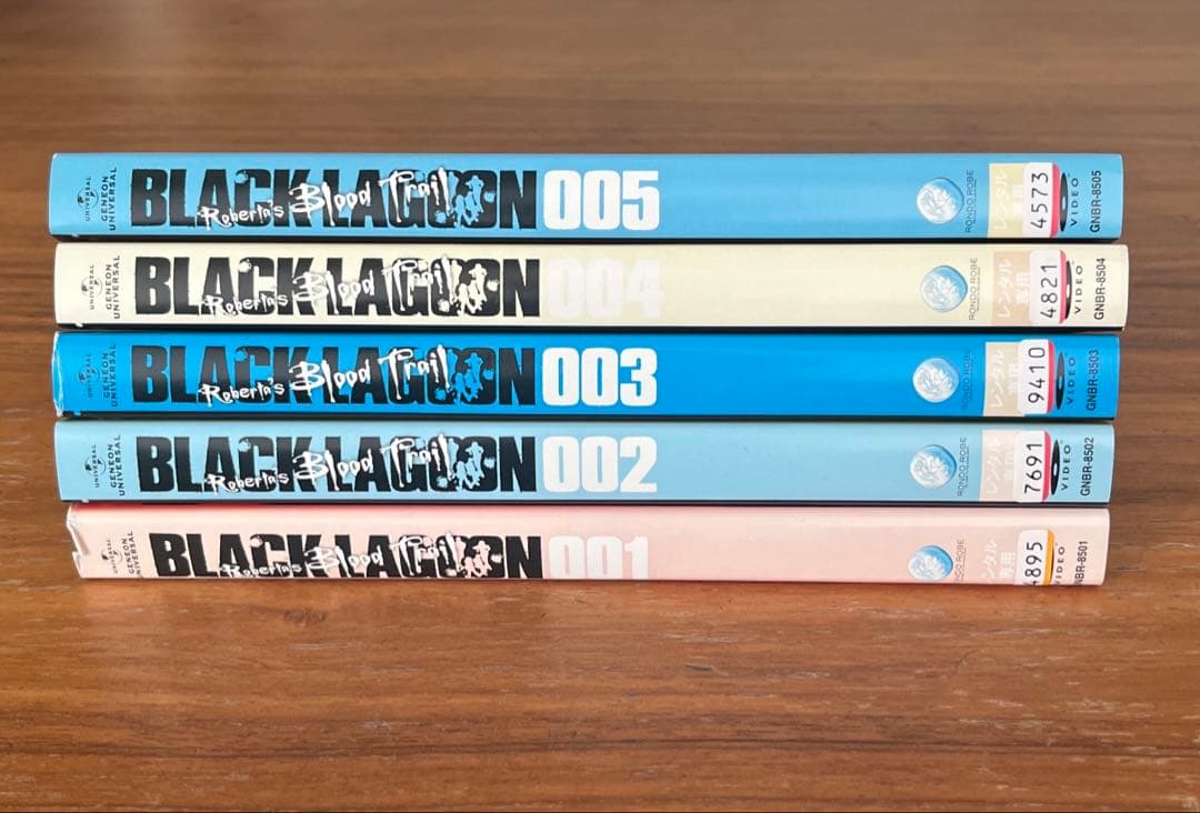 BLACK LAGOON 1期＋2期＋OVA DVD 17枚　全巻セット