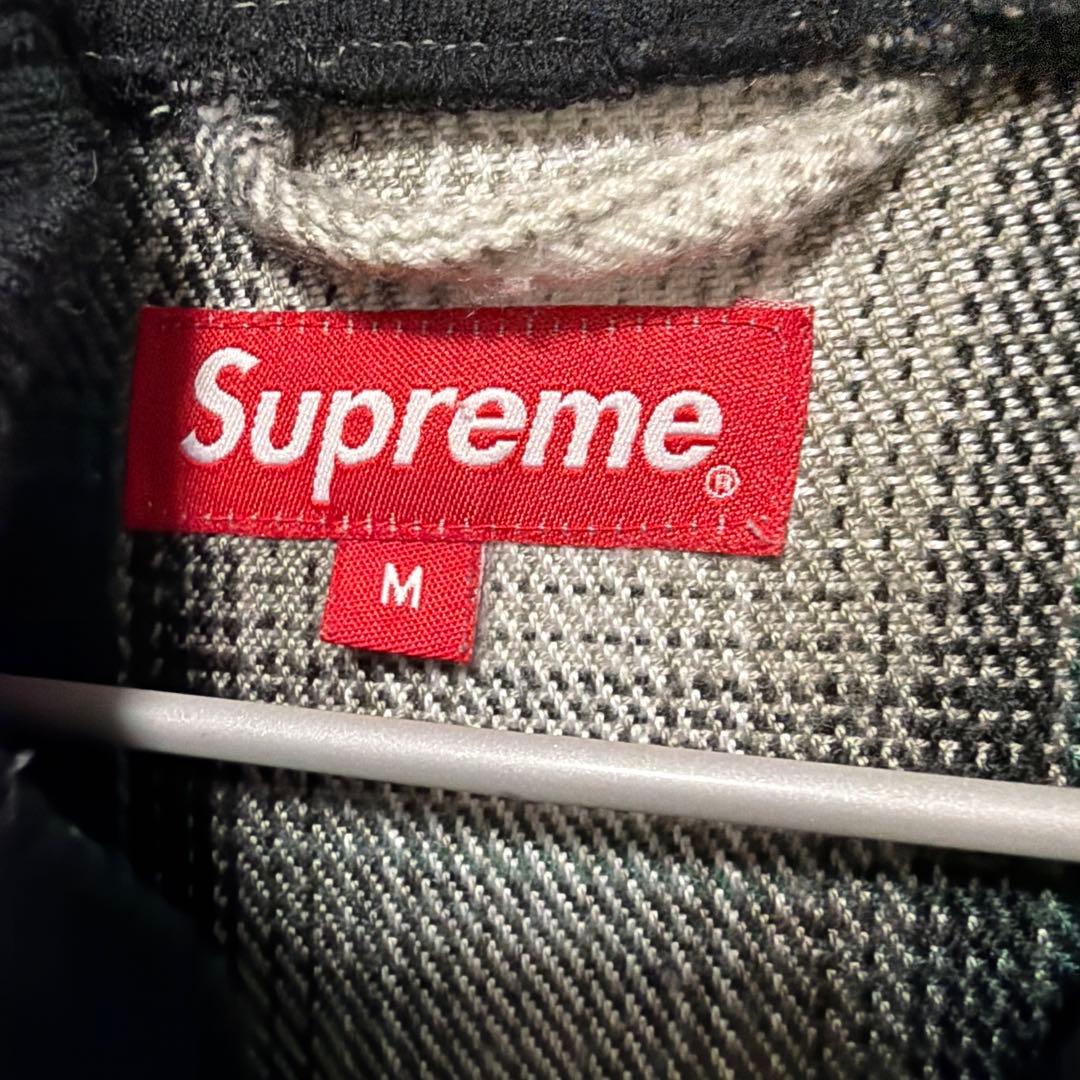 Supreme オンブレ　チェック　ジャケット　JACKET M Logo