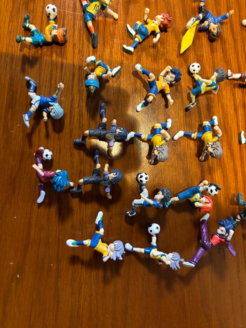 イナズマイレブン　フィギュアキーチェーン　キーホルダー　セット
