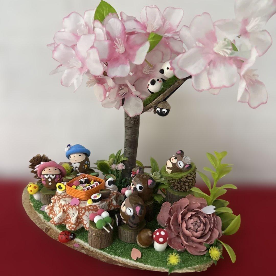どんぐりアート♡ご入学プレゼントオブジェ＆春のオブジェ♡