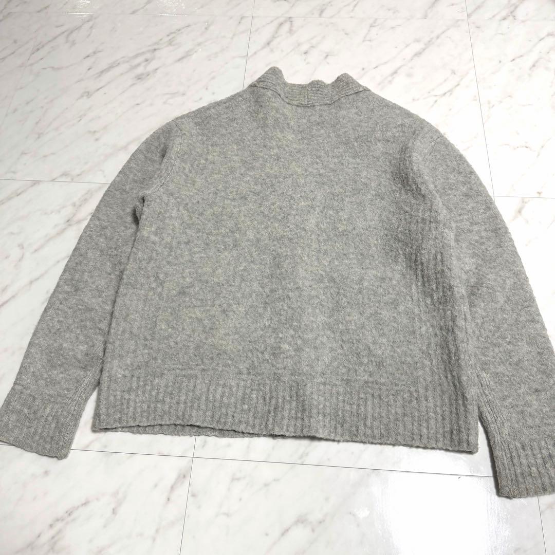 完売品✨️破格!セブンテン 2way ニット カーディガン 金ボタン グレー 羽織