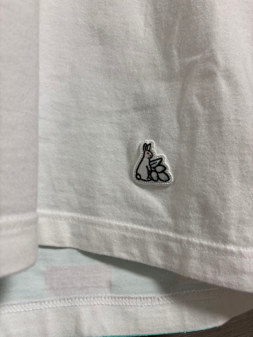 [希少] FR2 月桃　Tシャツ　白　ティファニーブルー　沖縄限定　ビッグロゴ