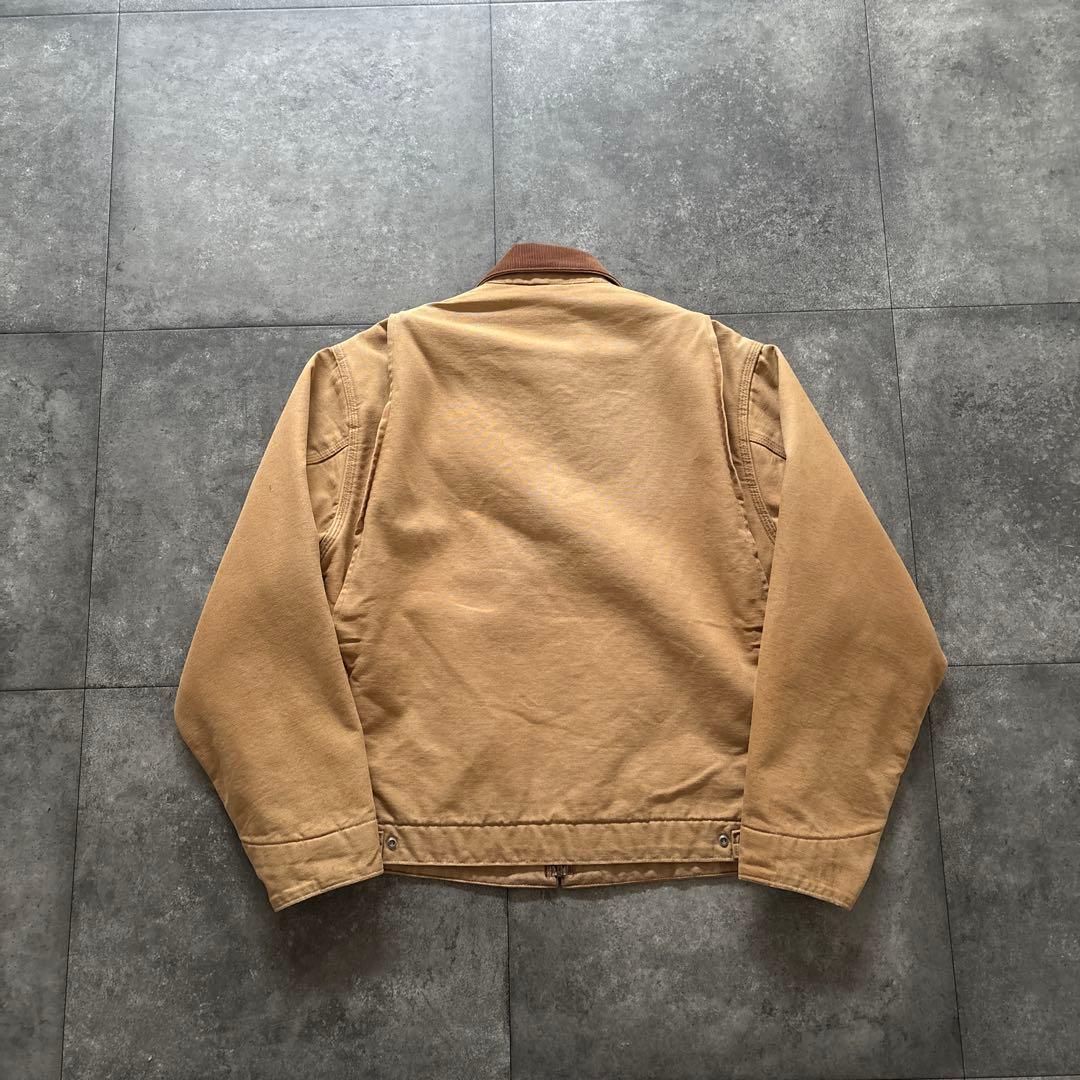 carhartt デトロイトジャケット　ブラウン　usa製 希少　美品　ベージュ