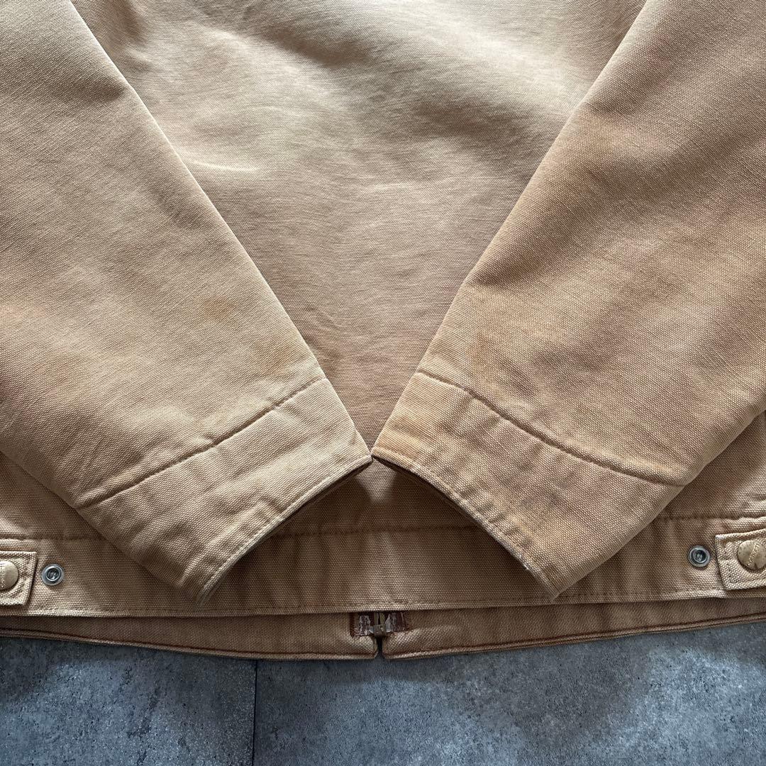 carhartt デトロイトジャケット　ブラウン　usa製 希少　美品　ベージュ
