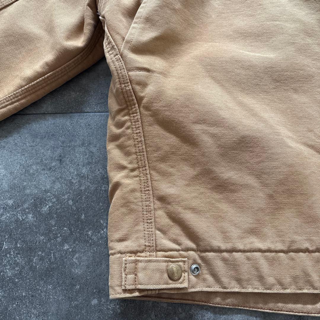 carhartt デトロイトジャケット　ブラウン　usa製 希少　美品　ベージュ
