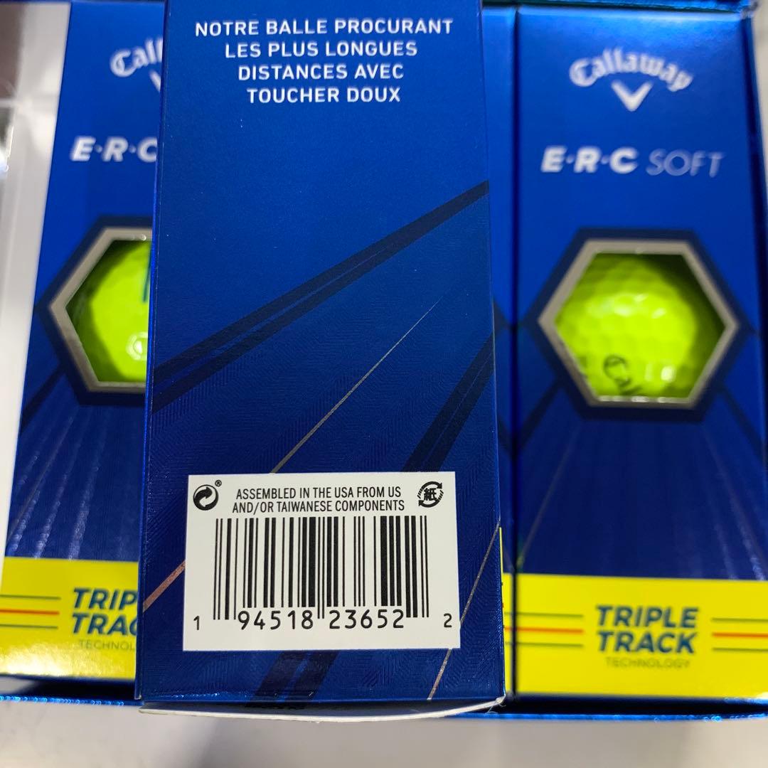 Q3311 Callaway ERC SOFT 2箱セット　計24個