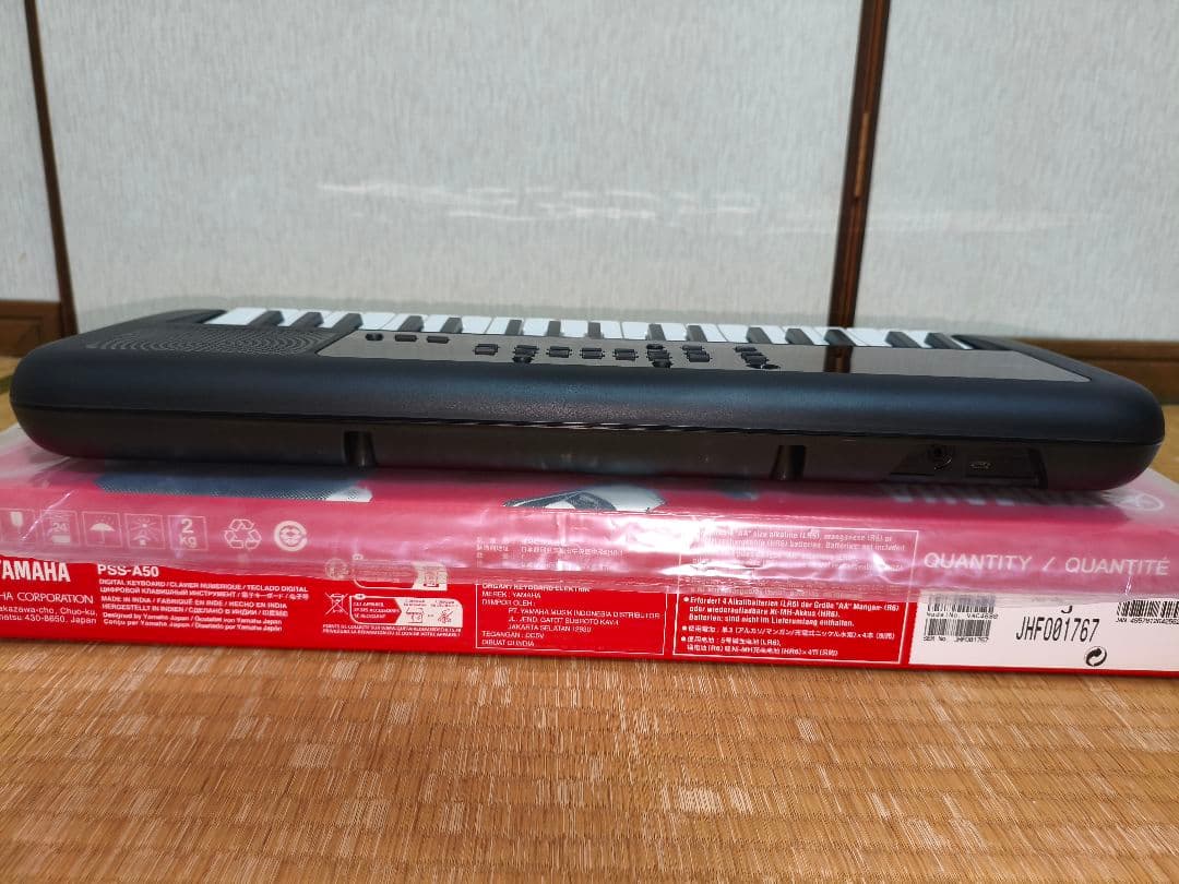 【即購入可★】YAMAHA PSS-A50 ポータブル電子キーボード 37鍵