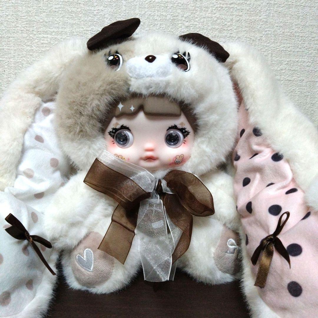 nommi 400% キノコ帽子 しいたけ モカ ぬいぐるみ うさぎ