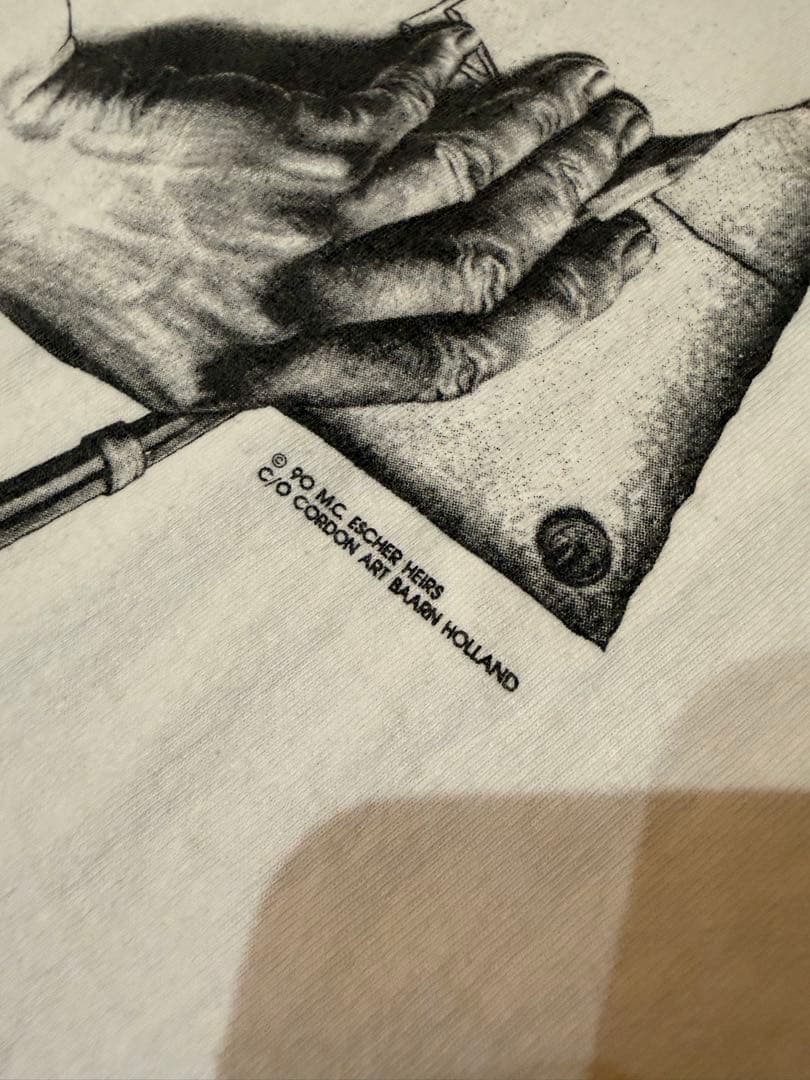 M.C.ESCHER 90's エッシャー アートグラフィックTシャツ