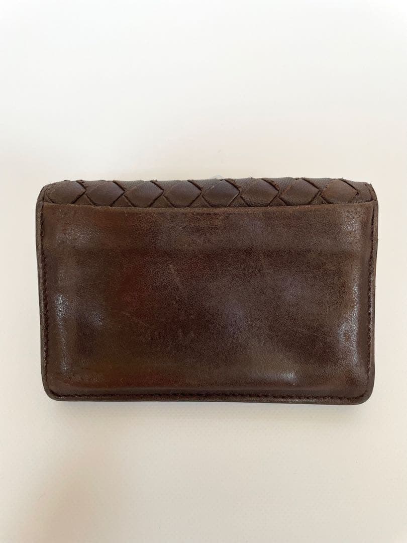 【正規品】Bottega Veneta ブラウンレザー名刺入れ