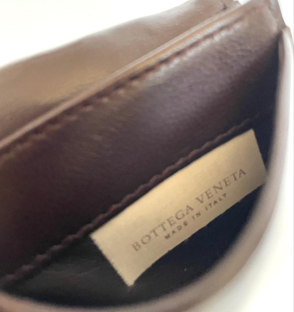 【正規品】Bottega Veneta ブラウンレザー名刺入れ