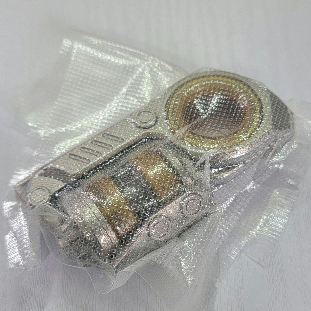新品 フィジェットトイ スタングレネード 音叉内蔵 EDC スピナー イエロー