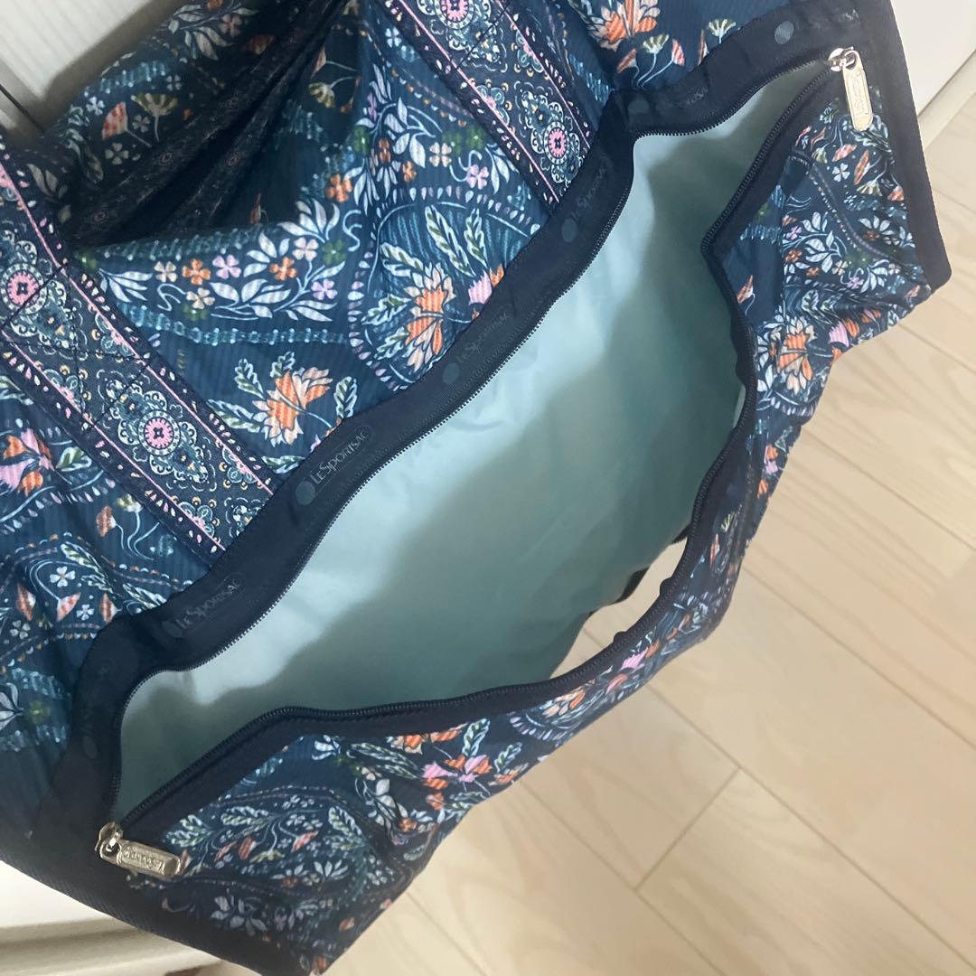 レスポートサック　ボストンバッグ2way トートバッグ　旅行バッグ　花柄　大容量