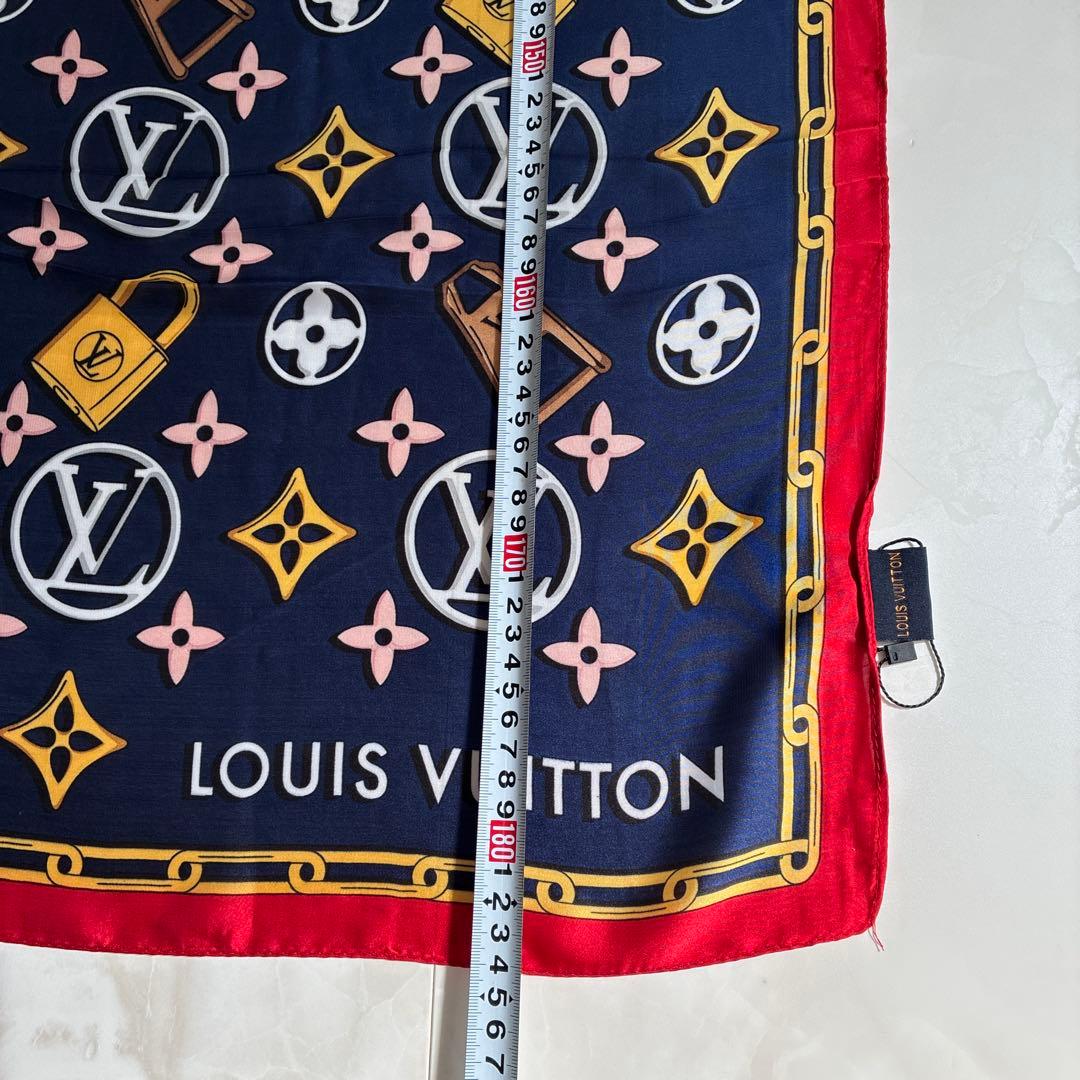 値引！ヴィトン LOUIS VUITTON 大判 ストール スカーフ ノベルティ