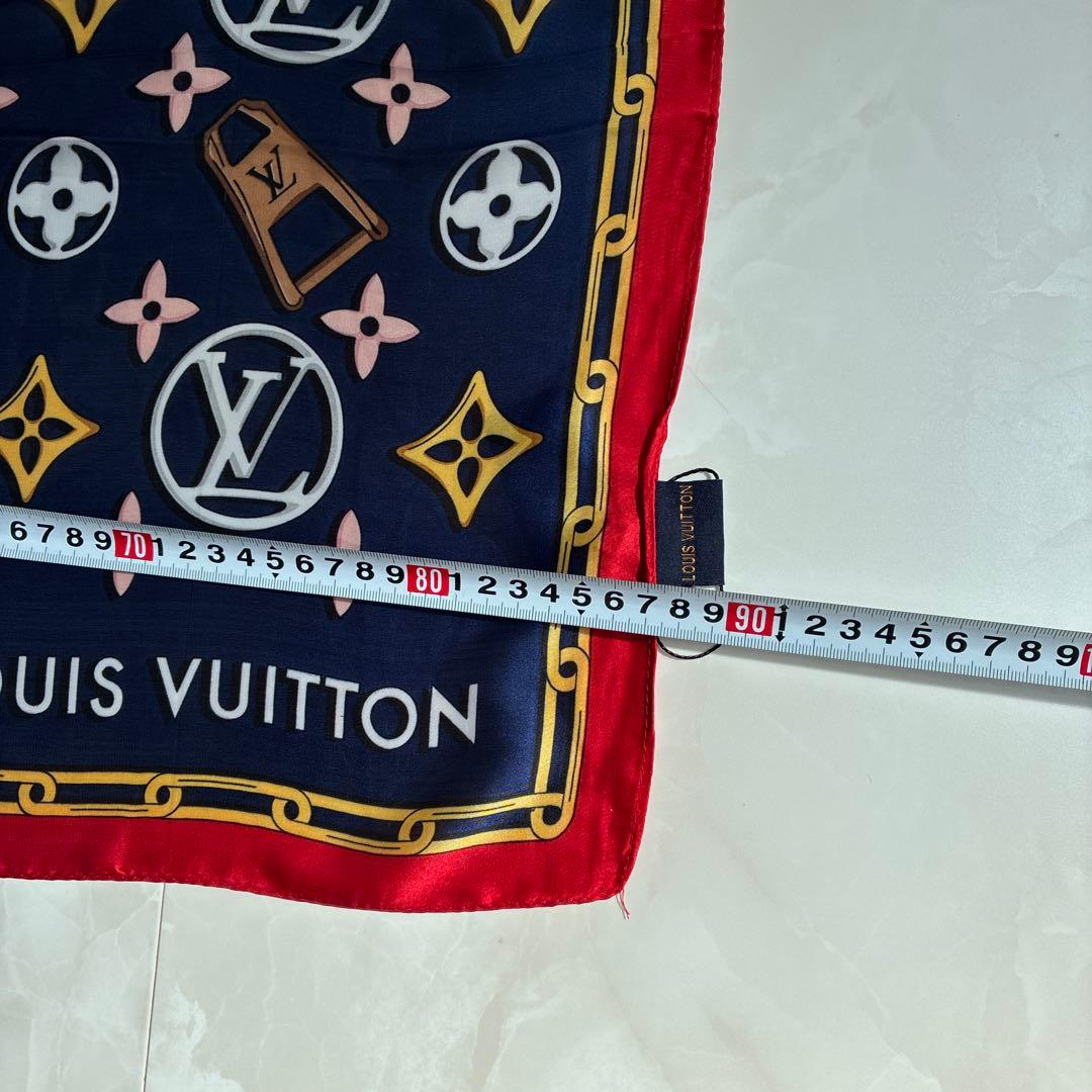 値引！ヴィトン LOUIS VUITTON 大判 ストール スカーフ ノベルティ