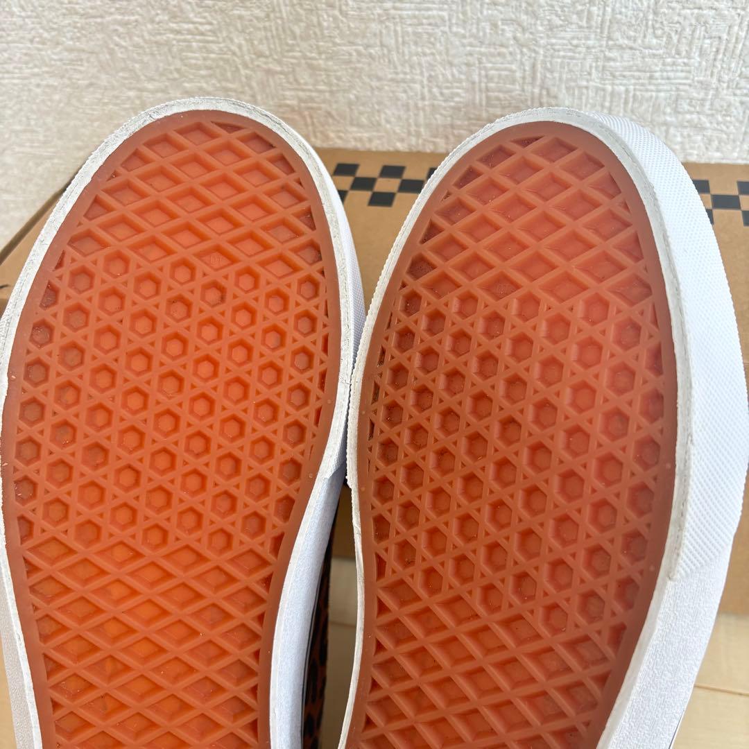 美品 VANS OLD SKOOL V36CF LEOPARD ブラウン 28㎝