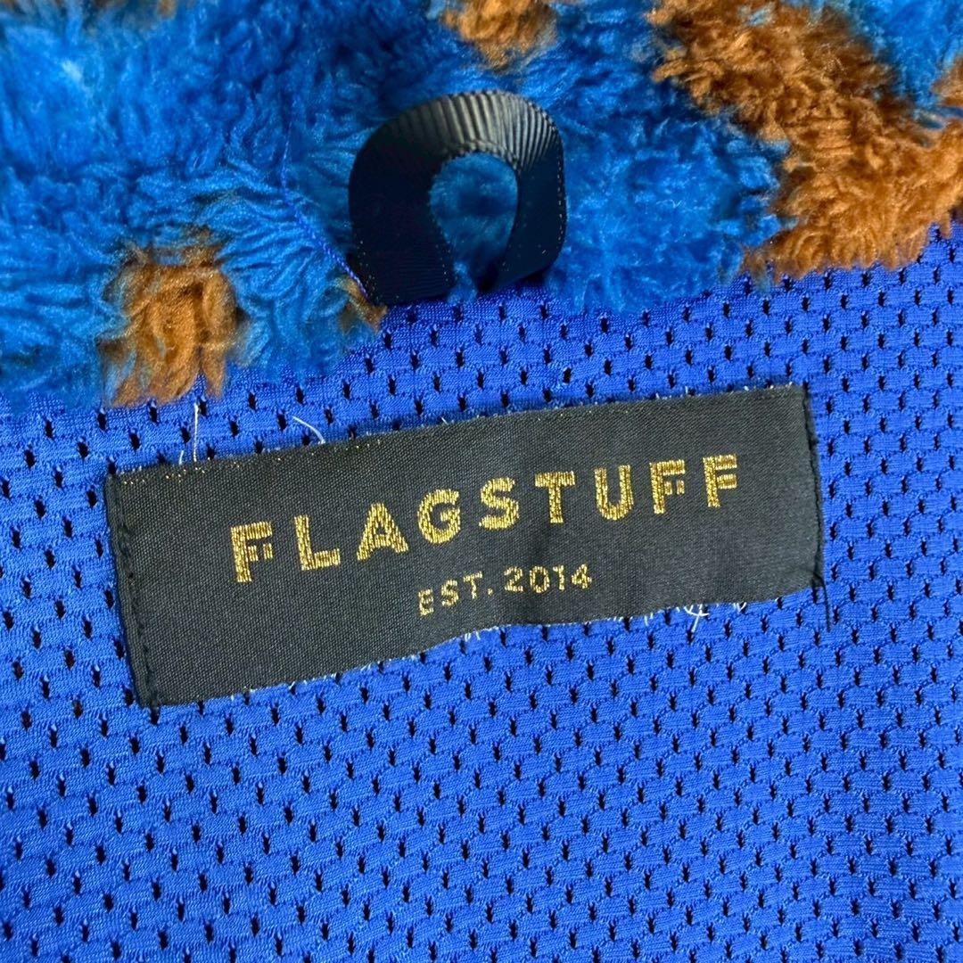 希少 F-LAGSTUF-F SCREW FLEECE VEST フラグスタフ