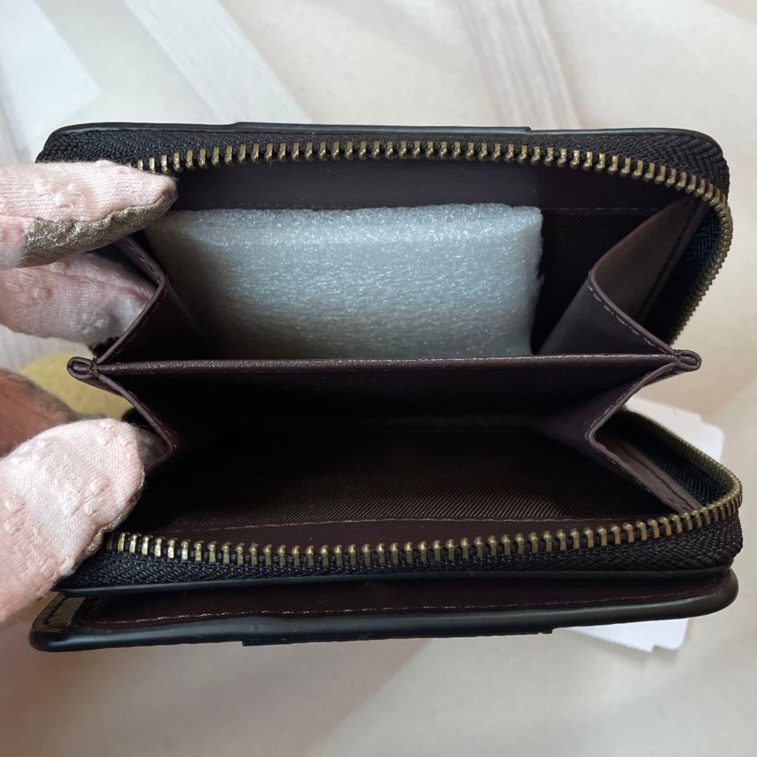 【新品・未使用】コーチ COACH 二つ折り財布 ホース＆キャリッジ