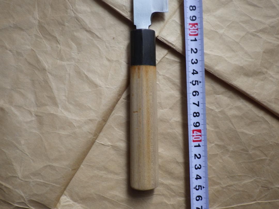 d*2様 特製/有次・青鋼墨流し渦入柳刃刺身包丁/水牛柄✫鞘付属・手研ぎ済み☆2