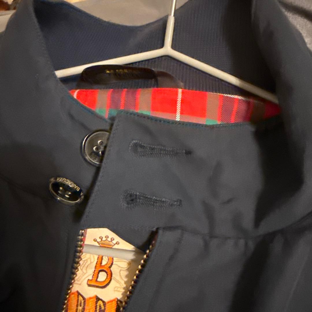 【最終値下げ】BARACUTA ネイビー ジャケット サイズ36