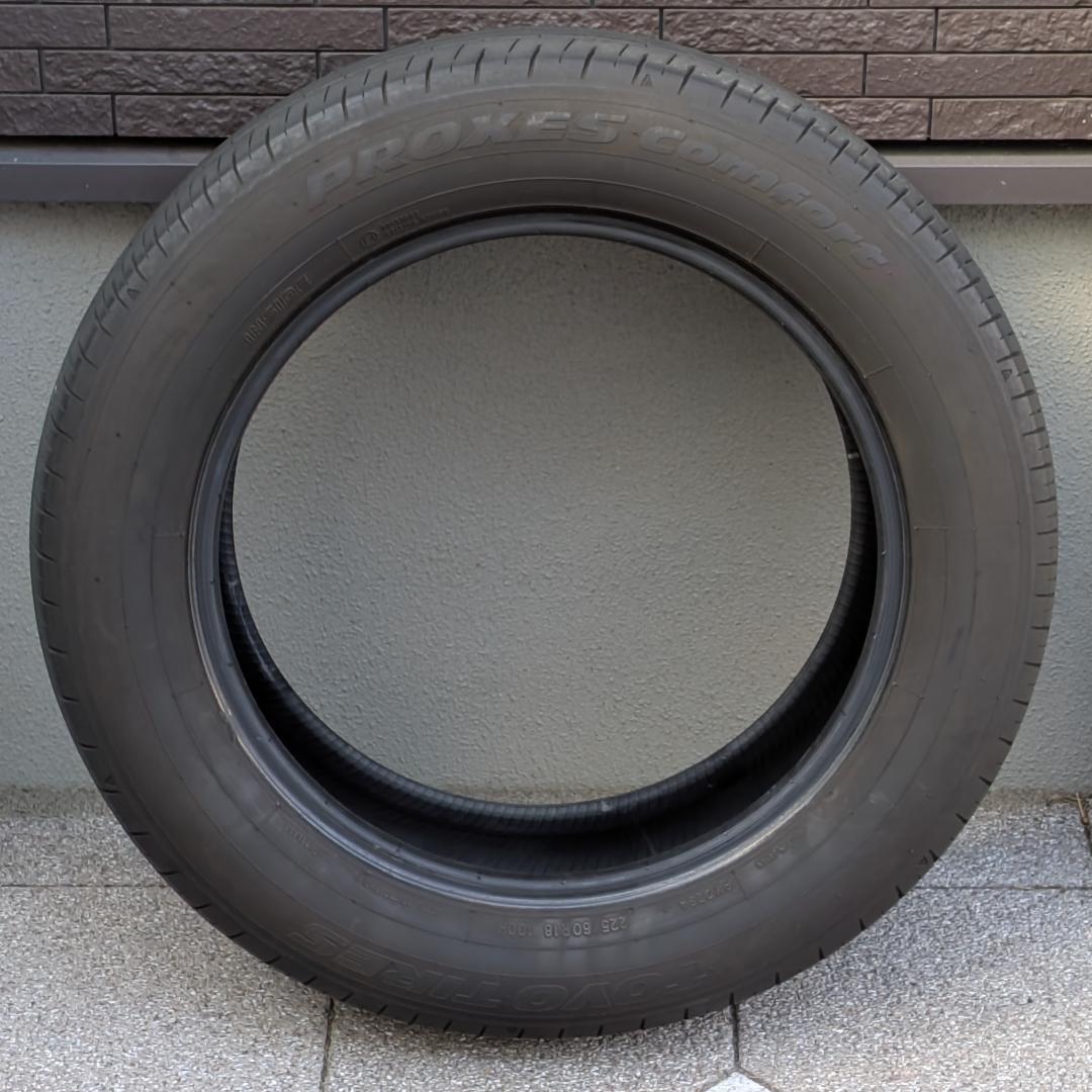 【送料込】225/60R18 TOYO PROXES Comfort 中古・4本