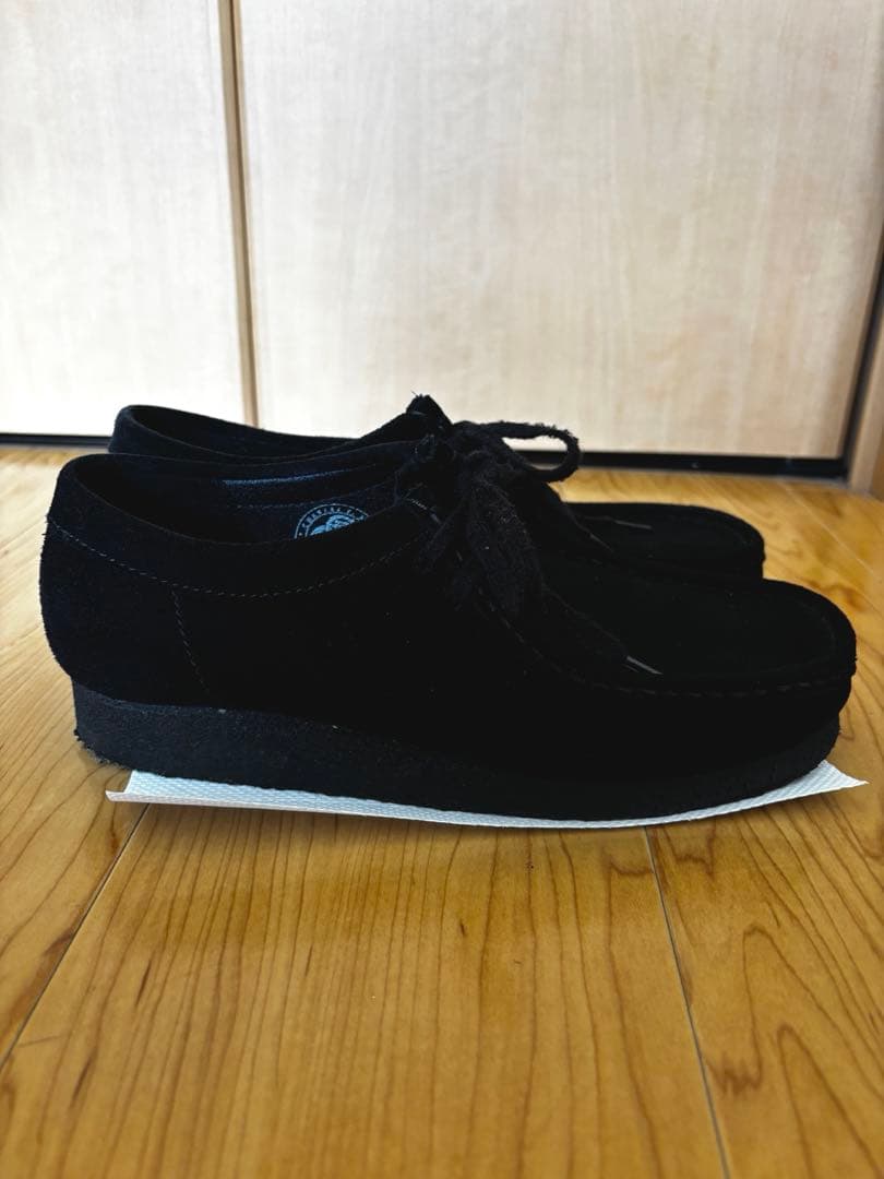 【Clarks】Wallabee ワラビー ブラックスエード 25～25.5cm