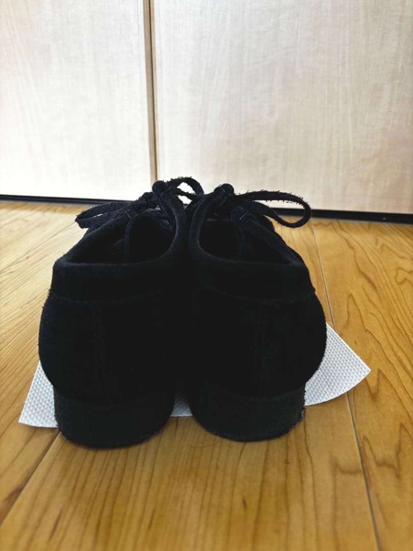 【Clarks】Wallabee ワラビー ブラックスエード 25～25.5cm