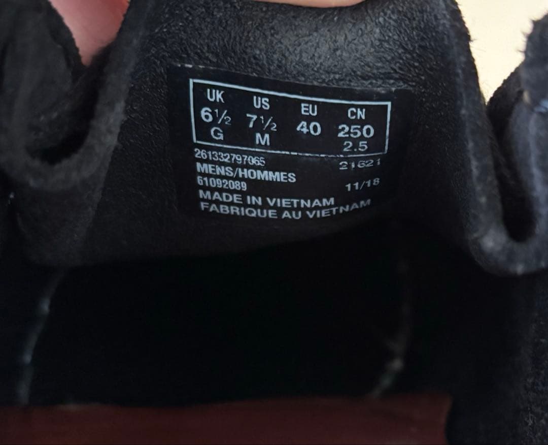 【Clarks】Wallabee ワラビー ブラックスエード 25～25.5cm