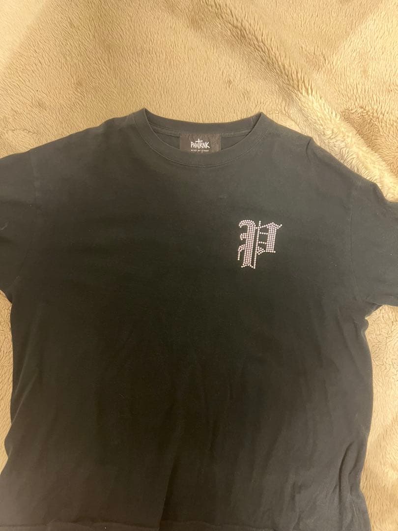 PHATRNKファットランク ブラック ロングTシャツ
