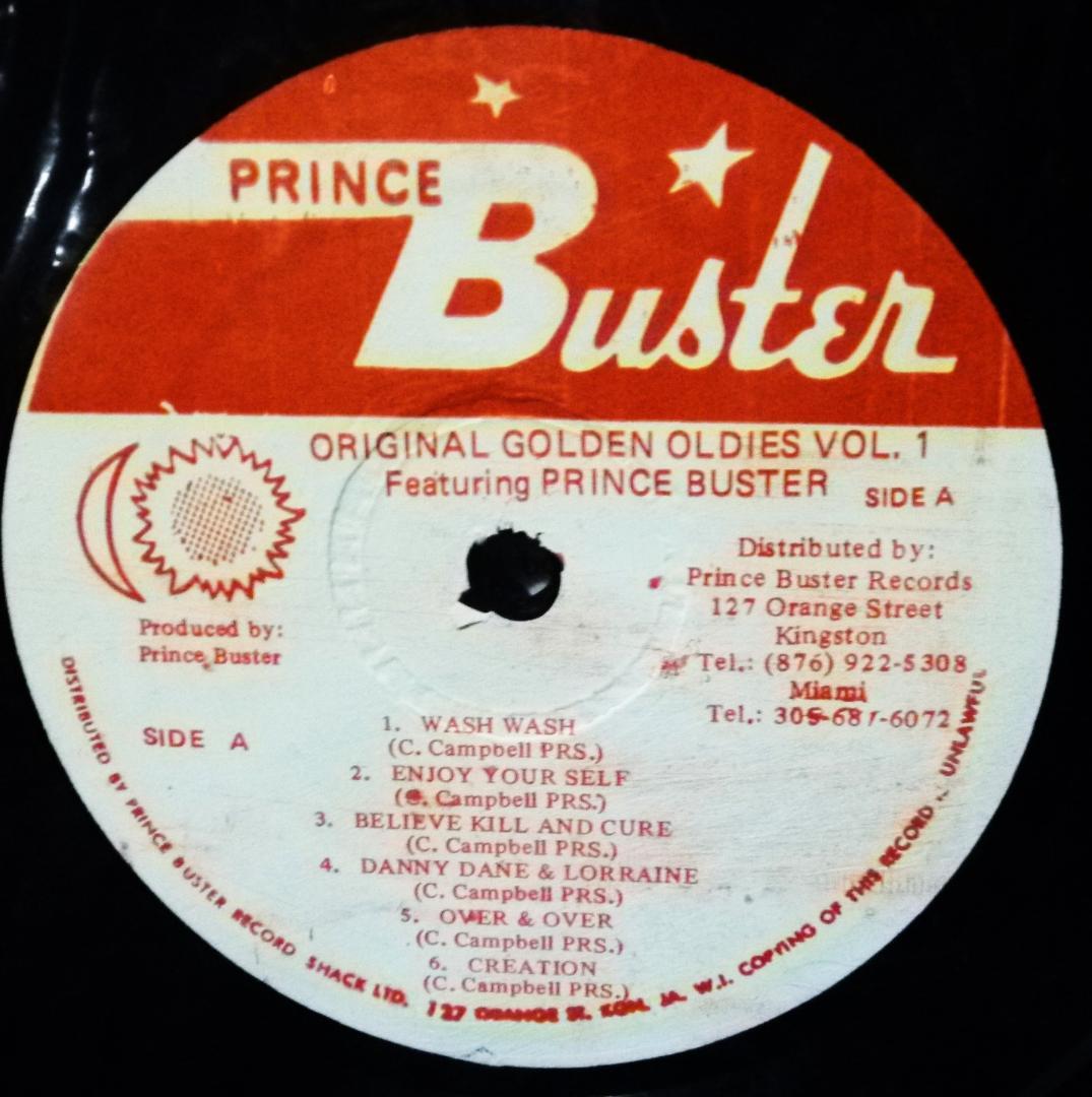 未使用 Prince Buster- Golden Oldies Vol. 1
