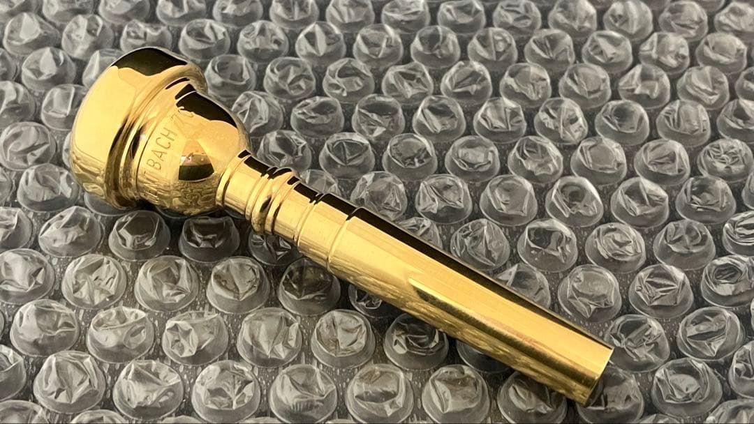 Bach 7C トランペットマウスピース　金メッキ