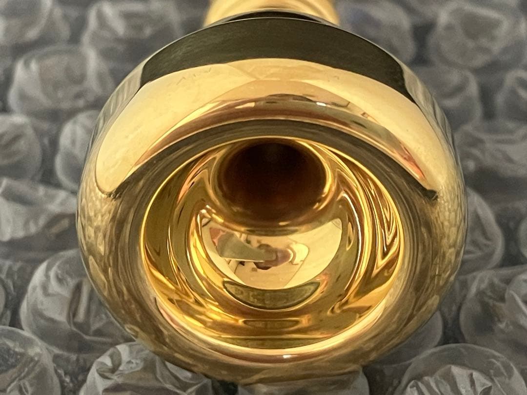 Bach 7C トランペットマウスピース　金メッキ
