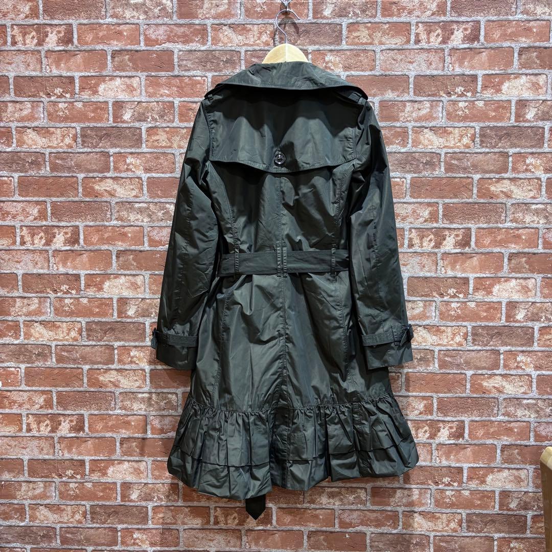 古着　BURBERRY ダークグリーン トレンチコート
