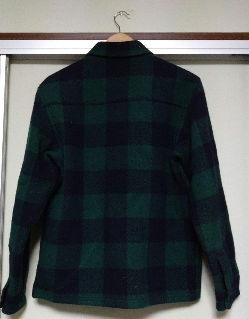 WTAPS グリーン✖ブラックチェックジャケット