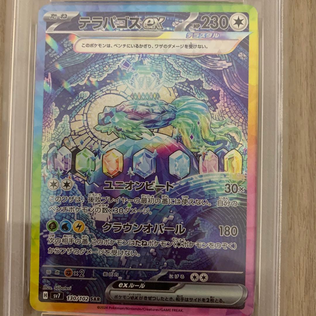 テラパゴスex SAR PSA10 ポケモンカード ポケモンカードゲーム