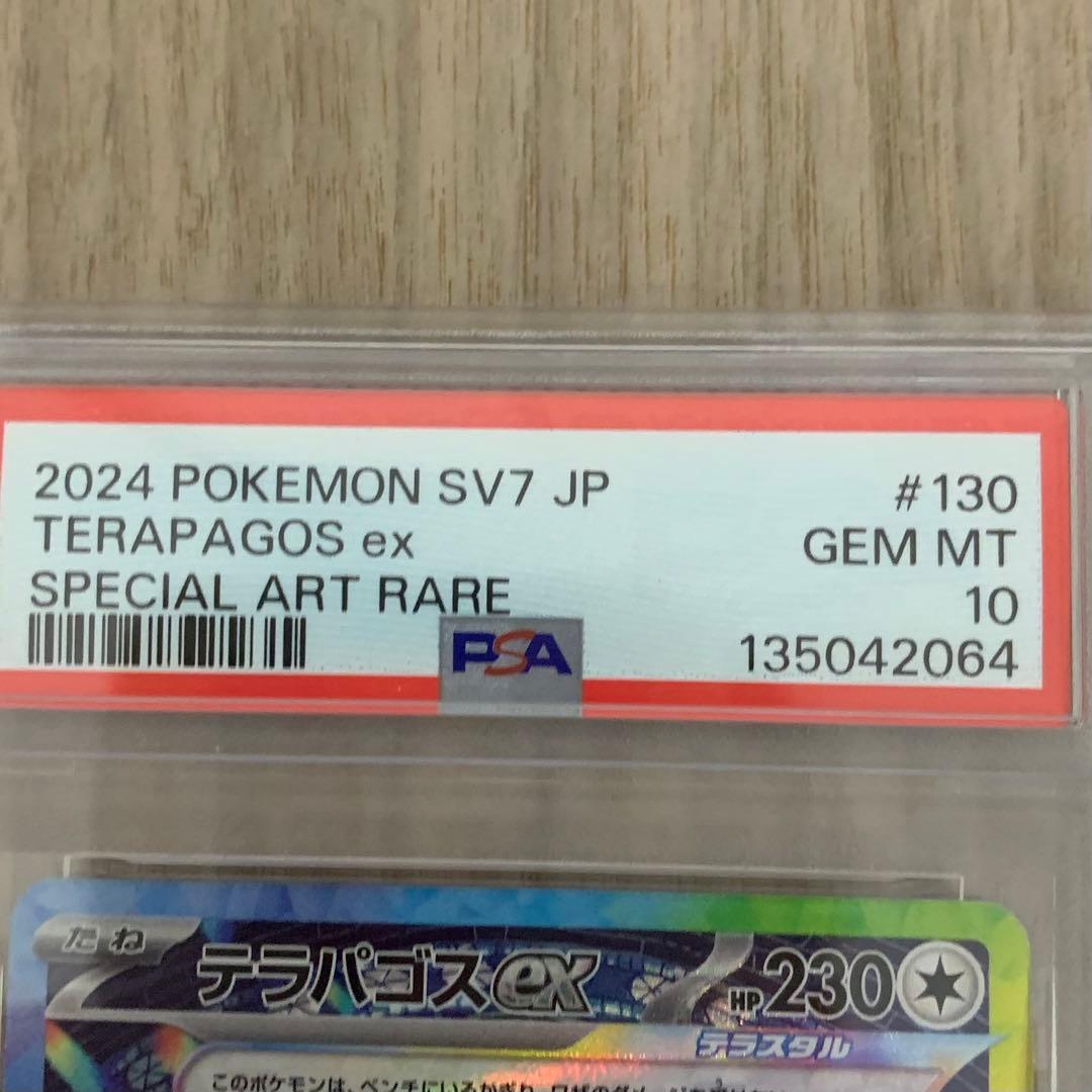 テラパゴスex SAR PSA10 ポケモンカード ポケモンカードゲーム