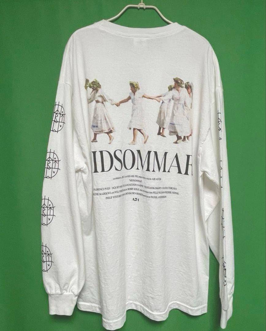 「XL」MIDSOMMAR Weber ミッドサマー コラボTシャツ ロンT