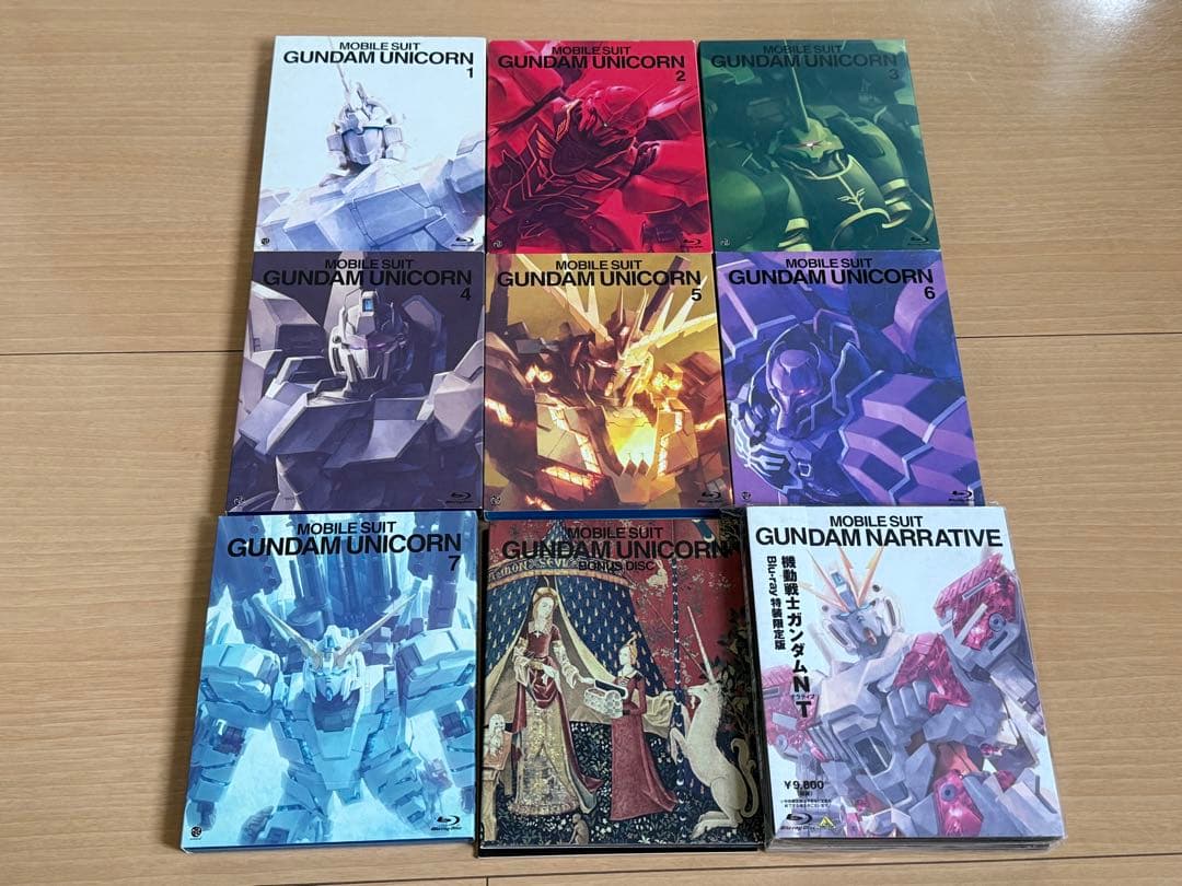 機動戦士ガンダムUC Blu-ray 全巻セット + ガンダムNT