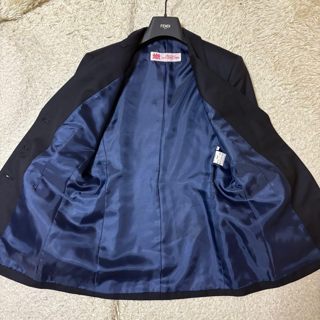 極美品　OLD ENGLAND 紺ブレ　ブレザー　ジャケット　レディース