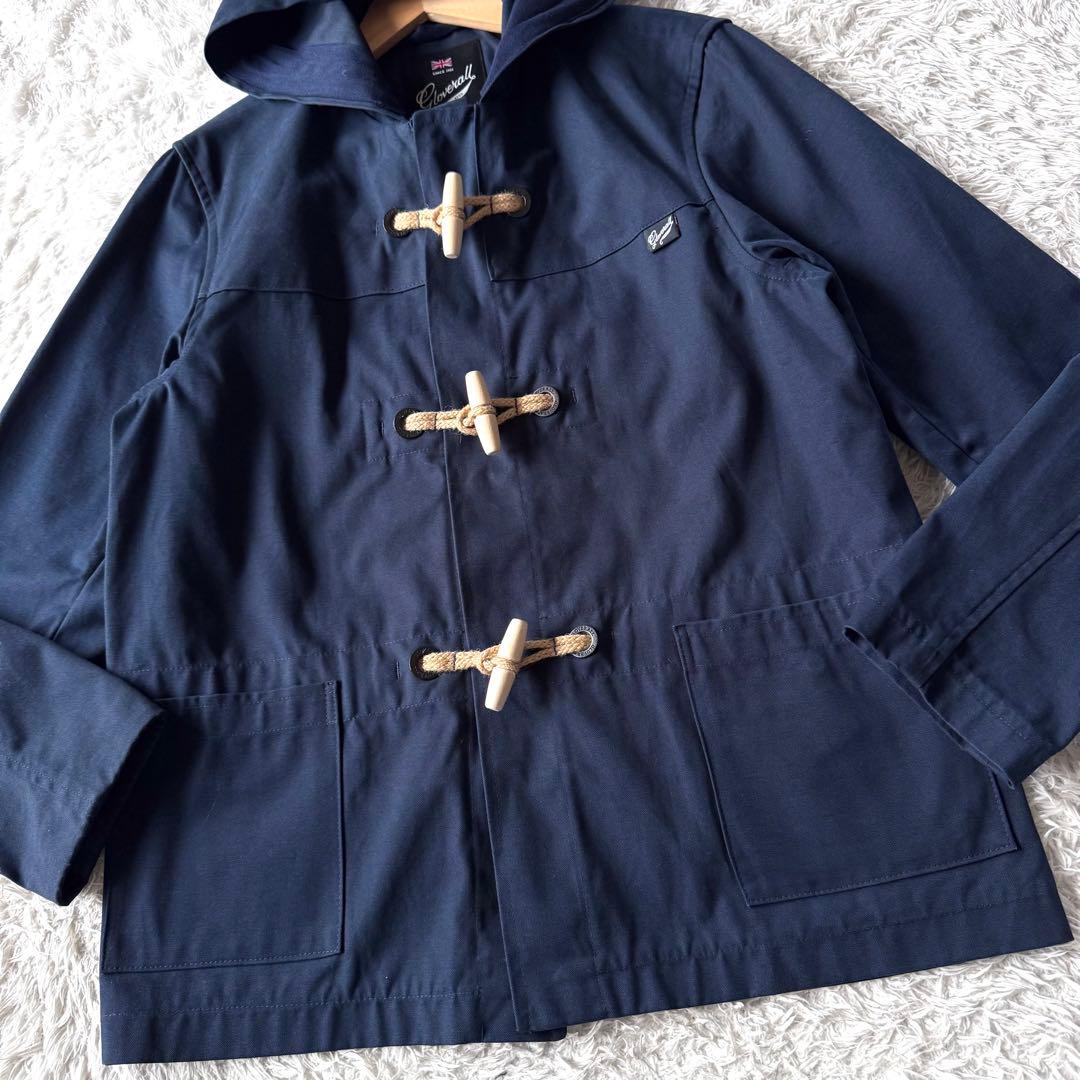 未使用級　2way グローバーオール　タケオキクチ　ダッフルコート　L ネイビー