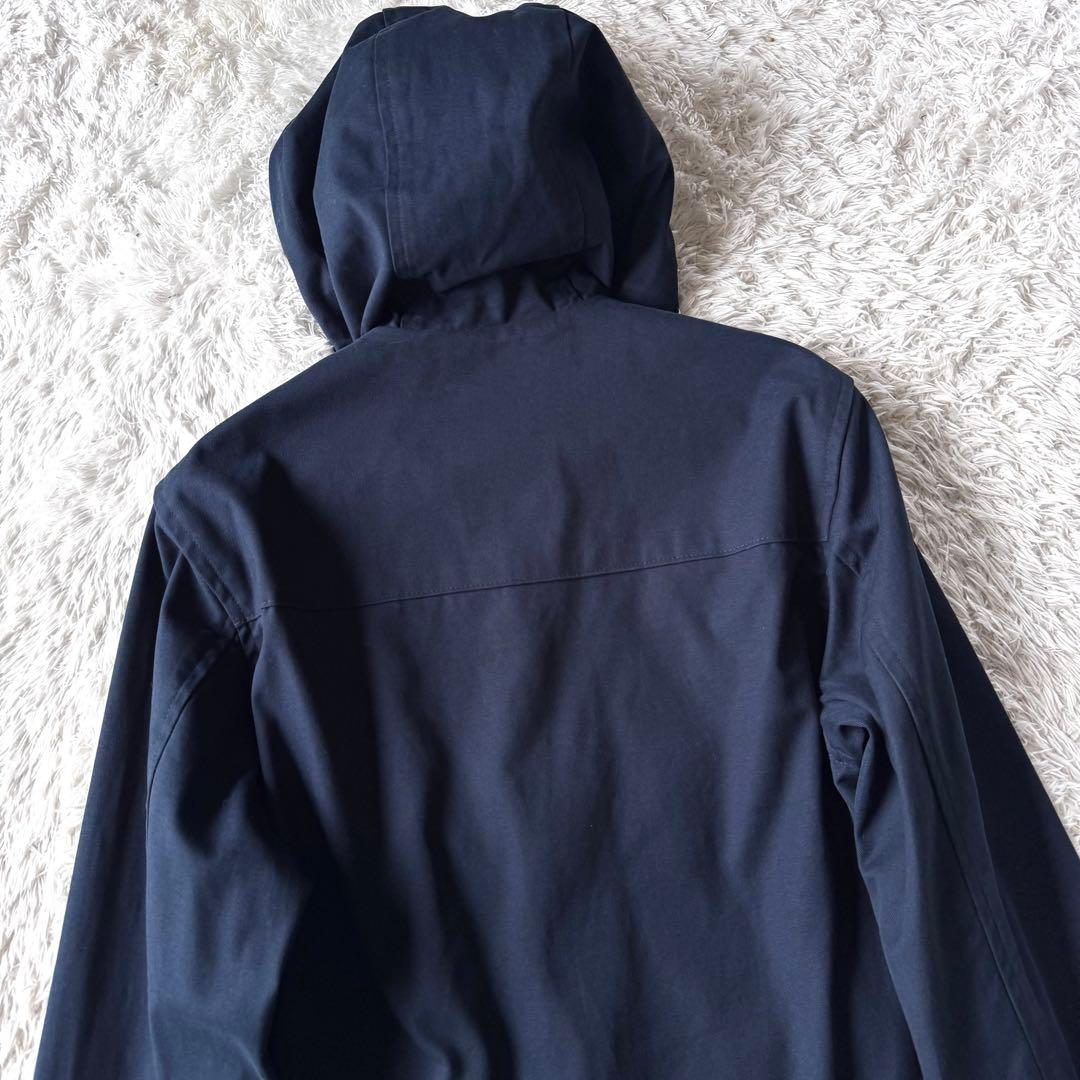 未使用級　2way グローバーオール　タケオキクチ　ダッフルコート　L ネイビー