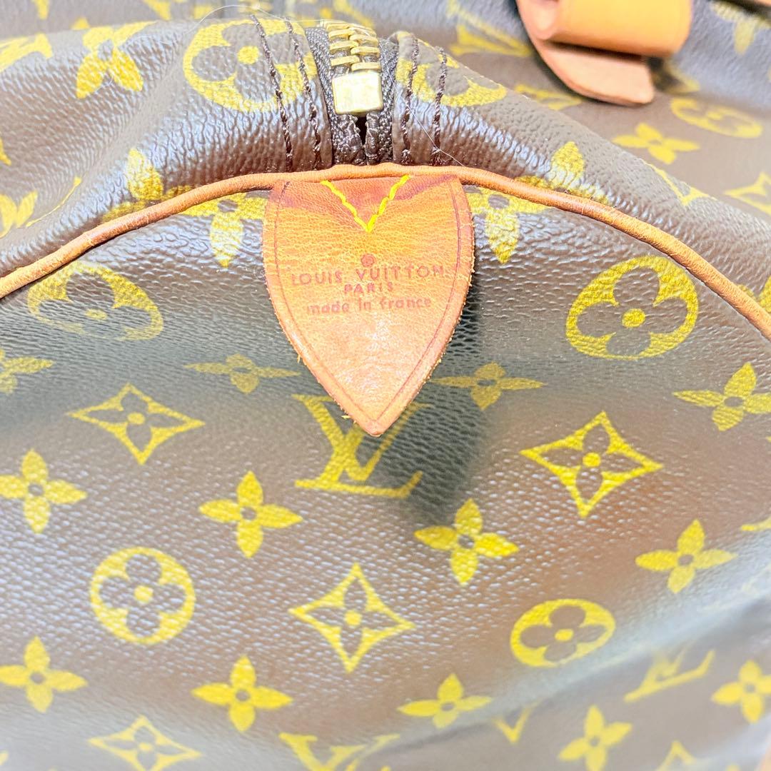 【美品】LOUIS VUITTON ルイヴィトン キーポル50 ボストンバッグ