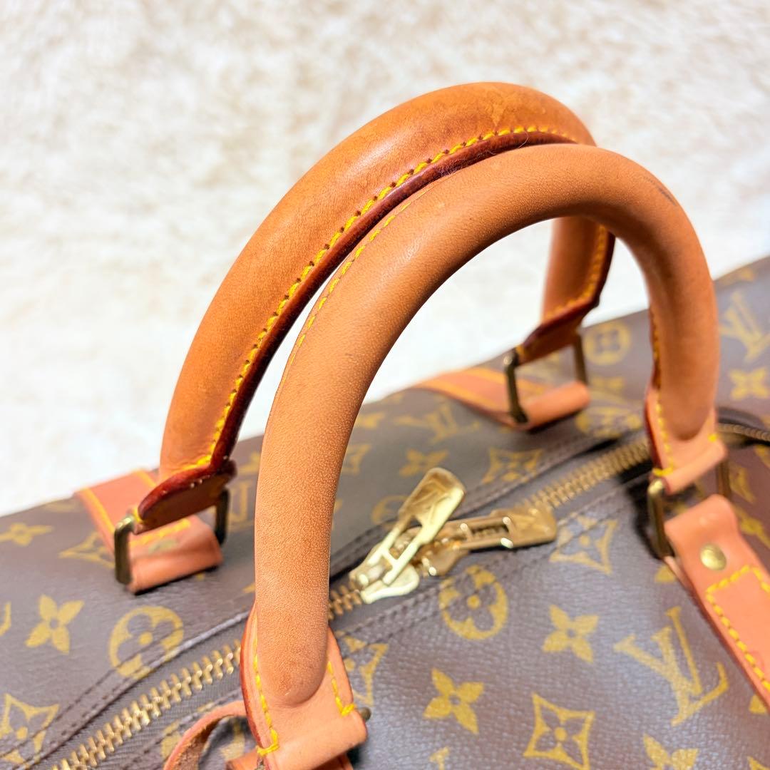 【美品】LOUIS VUITTON ルイヴィトン キーポル50 ボストンバッグ